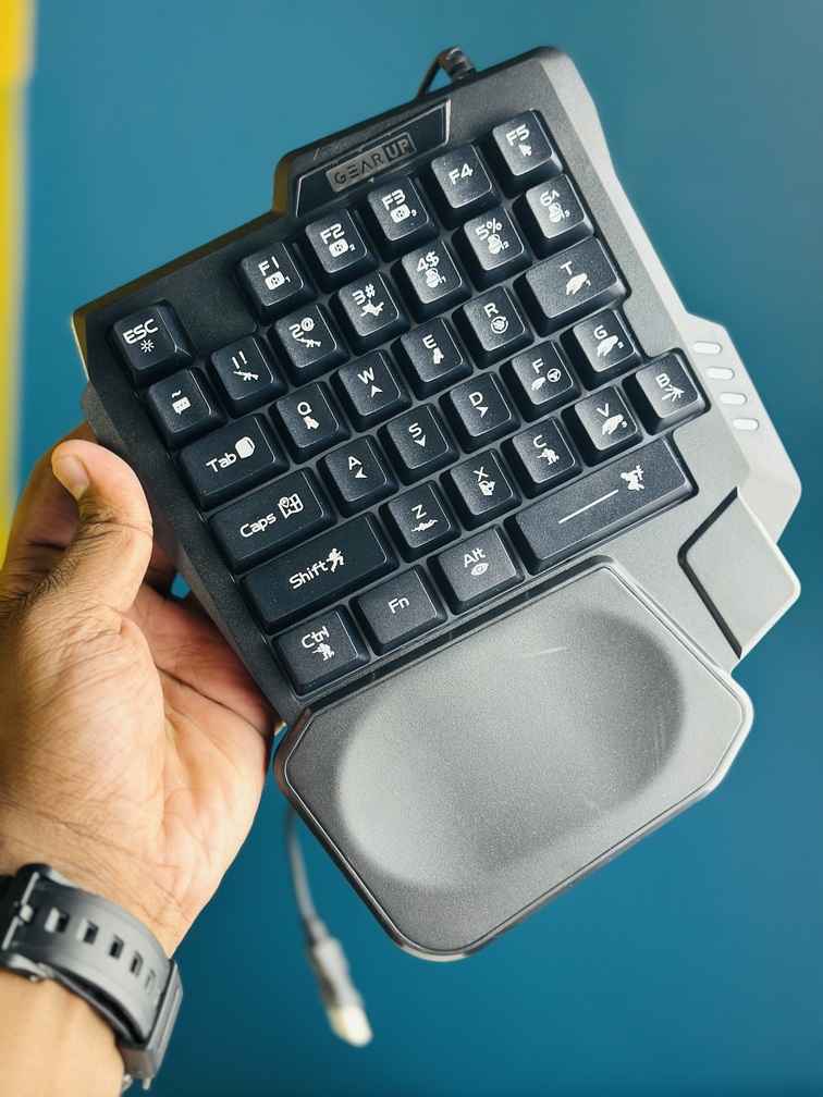 GearUP K190 Mobile Gaming RGB Keyboard & Mouse Combo - Image 3