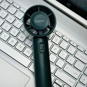 Xiaomi AISOLOVE F01 Handheld Turbo Fan (2000mAh Battery) – Green Color