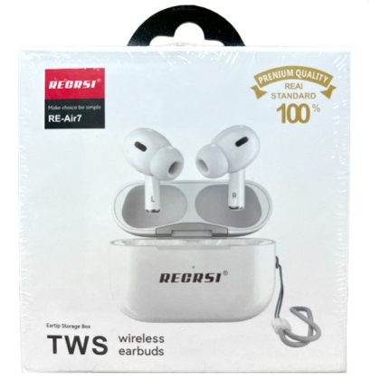 RECRSI RE-Air7 TWS Wireless Earbuds – White