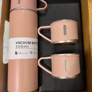 Vacuum flask stainless steel (500 ml flask) (12 hours hot and cold)