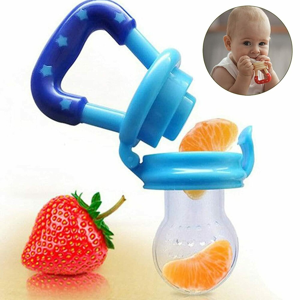 1pcs AppleBear Fruit And Vegetable Nutrition Le Silicone Pacifier 10m+ Multicolor - Image 2
