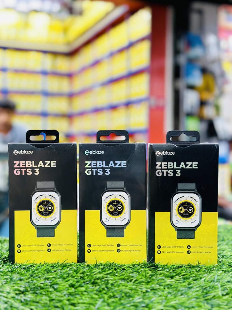Zeblaze GTS 3 Calling Smartwatch (Black) - Image 2